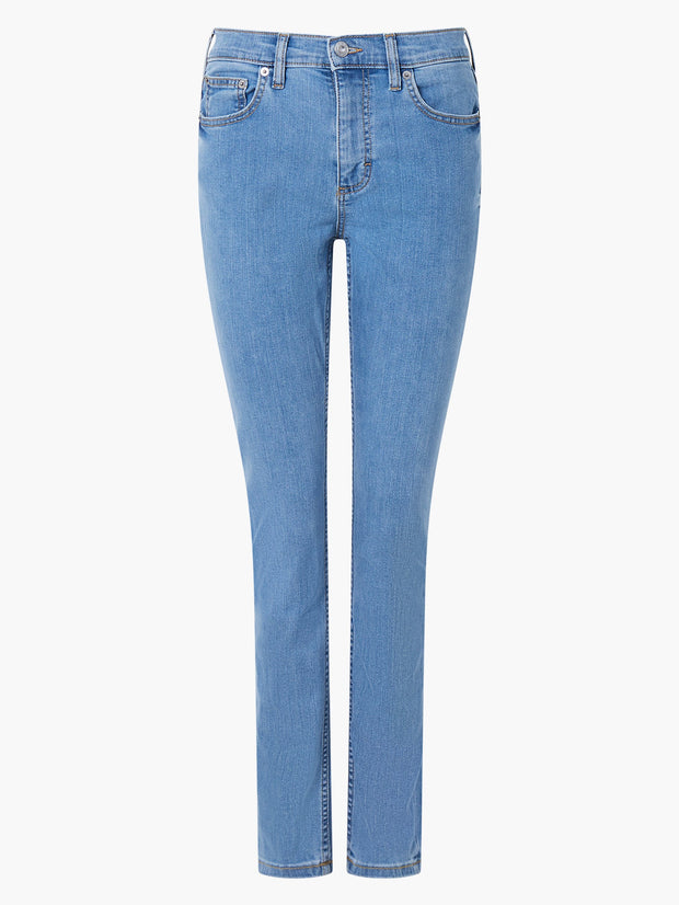 Soft Stretch Denim High Rise Skinny Jeans