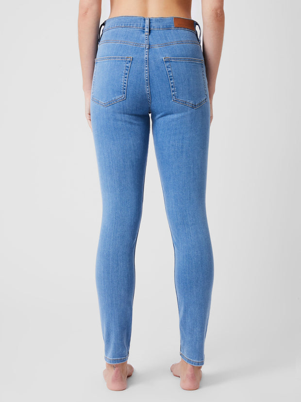 Soft Stretch Denim High Rise Skinny Jeans