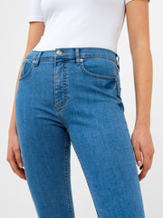 Soft Stretch Denim High Rise Skinny Jeans