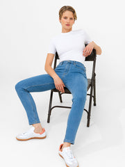 Soft Stretch Denim High Rise Skinny Jeans
